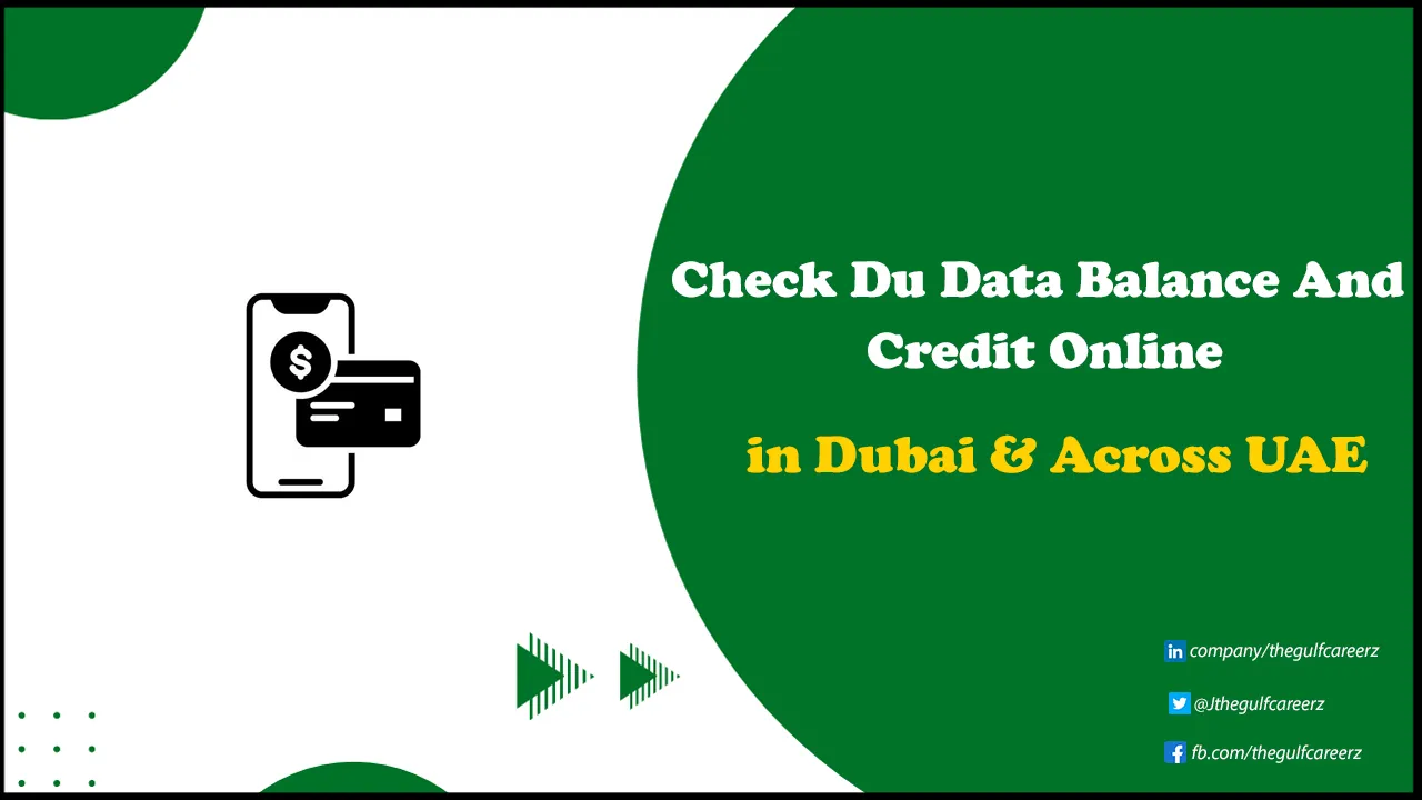 How to Check DU Data Balance